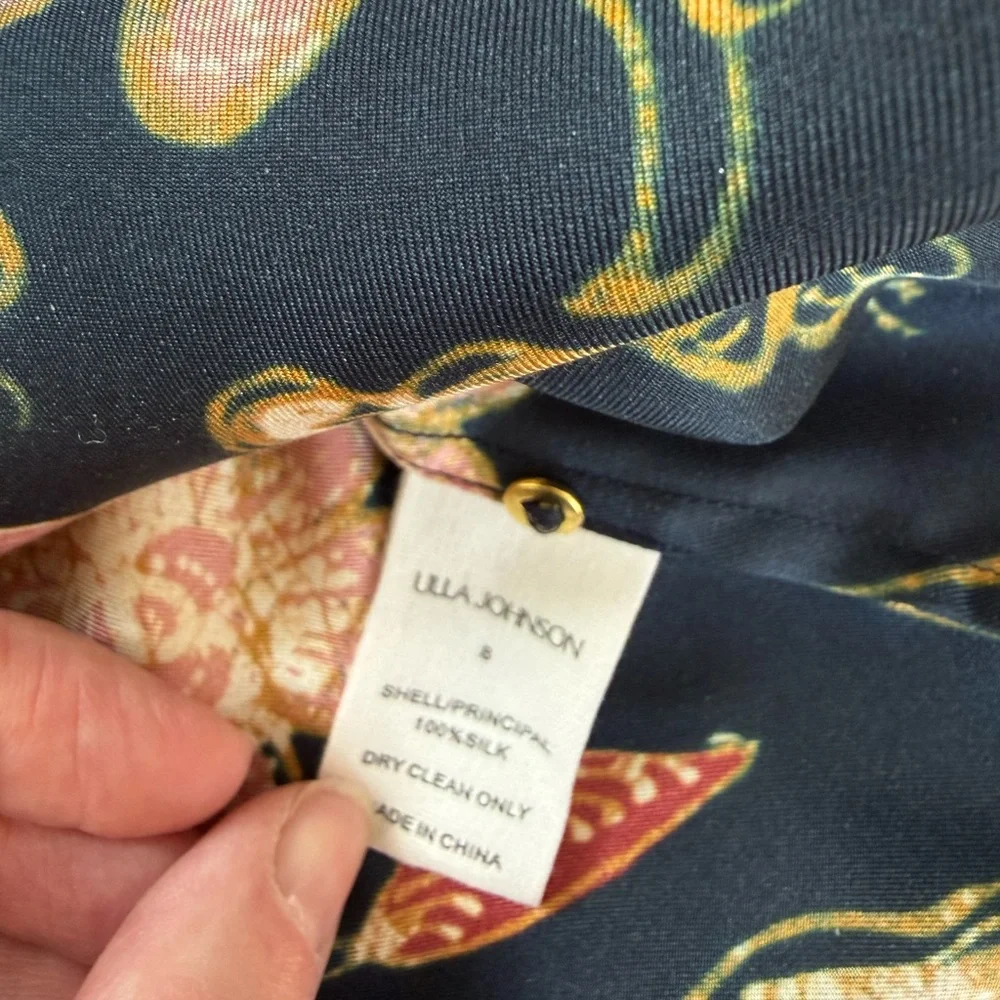 Ulla Johnson Floral Print Women's Top - Picture 4 of 6